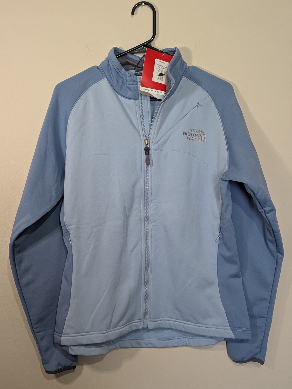 The North Face Women’s Large Momentum Jacket Blue TKA Stretch Flight Series Full